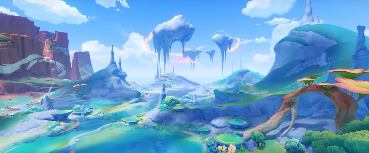 There are many places to explore in this open world.