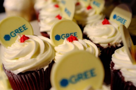 GREE's 2012 E3 onslaught included branded cupcakes