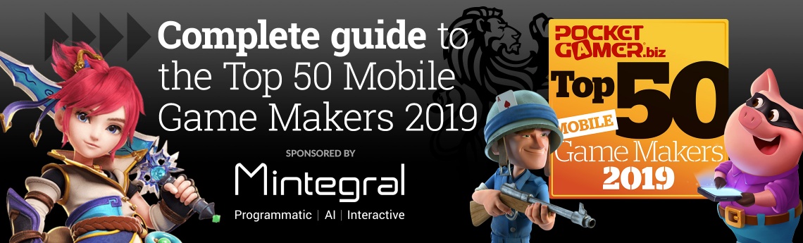 The Top 50 Mobile Game Makers of 2019