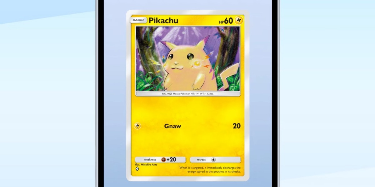 The 1990s Pikachu card makes a return